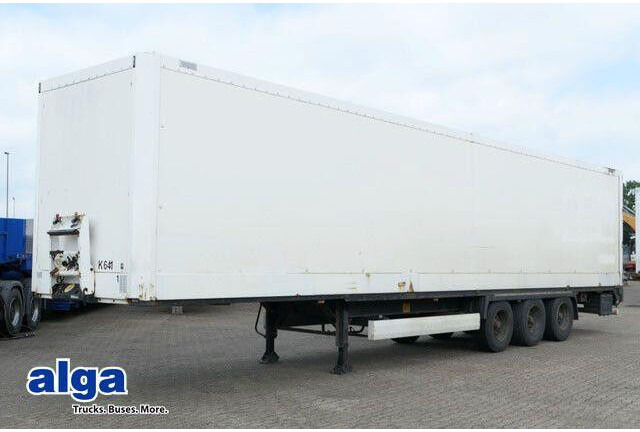 Krone SD, Isoliert, Türen, BPW, Luftfederung, 13.62m - Closed box semi-trailer: picture 1 Krone SD, Isoliert, Türen, BPW, Luftfederung, 13.62m - Closed box semi-trailer: picture 1