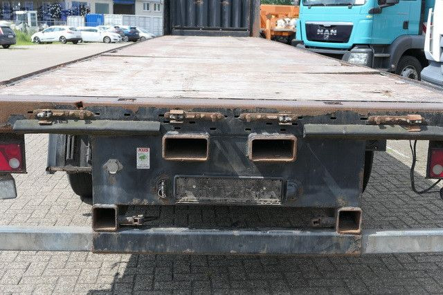 Dropside/ Flatbed semi-trailer Krone SDP 27/gelenkt/SAF/Mitnahmstapler: picture 7