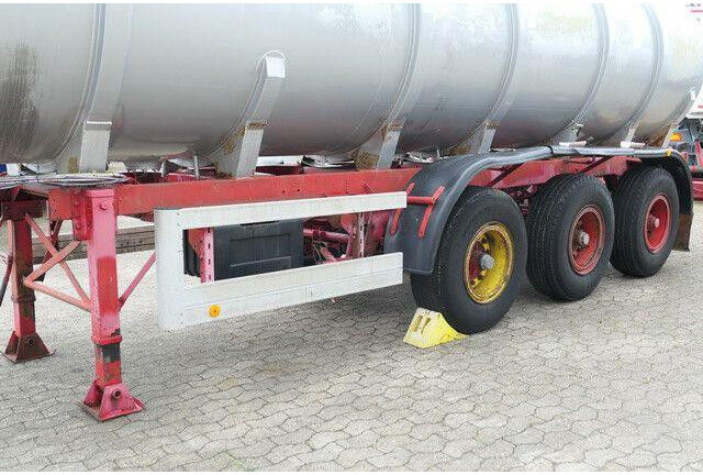 LAG GSA-C 20 S, Chemie-Tank, 25m³, Blattfederung - Tank semi-trailer: picture 2 LAG GSA-C 20 S, Chemie-Tank, 25m³, Blattfederung - Tank semi-trailer: picture 2