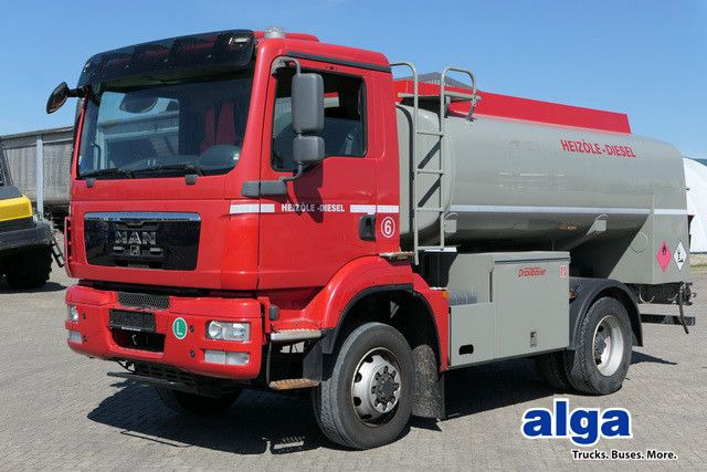 MAN 13.290 TGM BL 4x4, 2 Kammern, 9m³, Allrad, Klima - Tank truck: picture 1 MAN 13.290 TGM BL 4x4, 2 Kammern, 9m³, Allrad, Klima - Tank truck: picture 1