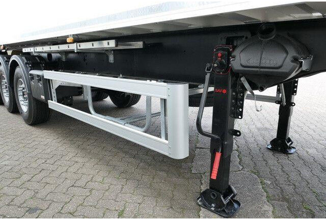 New Tipper semi-trailer Mega MNL, Alu, 56m³, Kombitür, SAF, Sofort verfügbar: picture 6