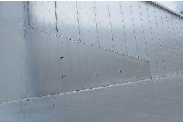 New Tipper semi-trailer Mega MNL, Alu, 56m³, Kombitür, SAF, Sofort verfügbar: picture 13