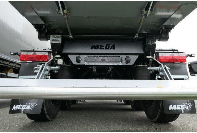 New Tipper semi-trailer Mega MNW, Stahl, Hardox, 25m³, SAF, Luft-Lift, Plane: picture 8
