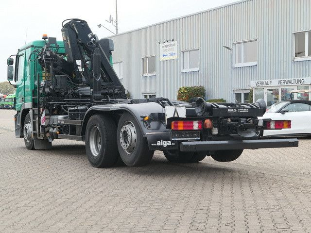 Mercedes-Benz 2536 L Actros 6x2, Kran Hiab 122 BS-2, Multilift - Hook lift truck, Crane truck: picture 5 Mercedes-Benz 2536 L Actros 6x2, Kran Hiab 122 BS-2, Multilift - Hook lift truck, Crane truck: picture 5