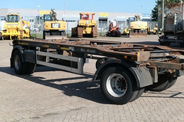 Müller-Mitteltal RA-T 18,0, Außenroller, Container, BPW, Behälter - Roll-off/ Skip trailer: picture 2 Müller-Mitteltal RA-T 18,0, Außenroller, Container, BPW, Behälter - Roll-off/ Skip trailer: picture 2