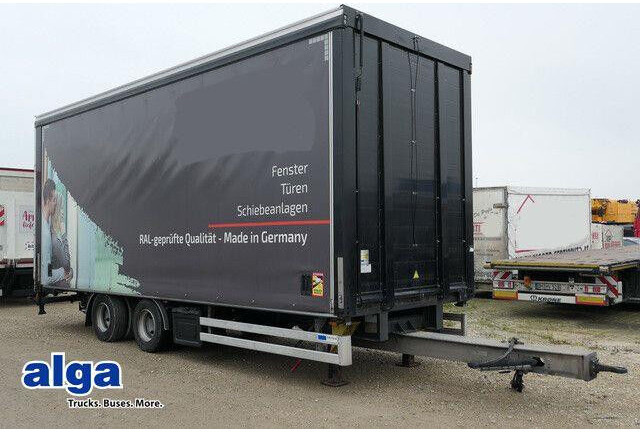 ORTEN AG 18T, Jumbo, Tandem, 7.7mtr. Mitnahmestapler - Curtainsider trailer: picture 1 ORTEN AG 18T, Jumbo, Tandem, 7.7mtr. Mitnahmestapler - Curtainsider trailer: picture 1