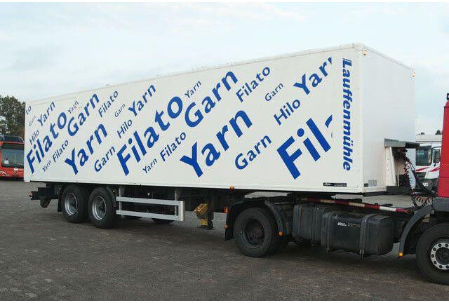 Sommer 2-Achser, elektr. Rolltor, BPW, 11.000mm lang - Closed box semi-trailer: picture 2 Sommer 2-Achser, elektr. Rolltor, BPW, 11.000mm lang - Closed box semi-trailer: picture 2