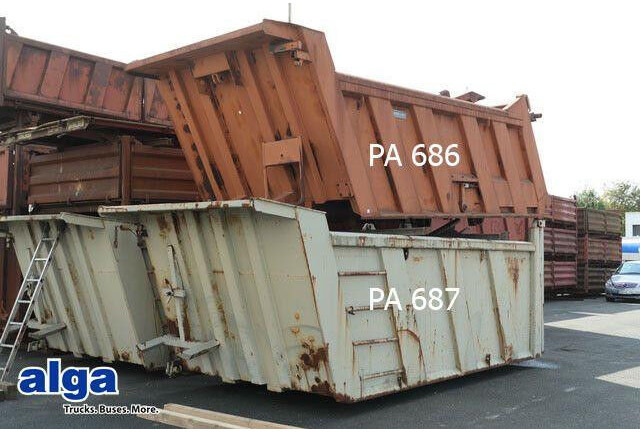 Stahl Hinterkippmulde ca. 17 cbm - Tipper: picture 1 Stahl Hinterkippmulde ca. 17 cbm - Tipper: picture 1