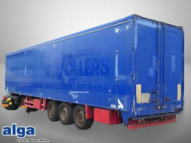 Stas SZ339V, 90m³, Elektrisches Powerpack, SAF, Funk, - Closed box semi-trailer: picture 1 Stas SZ339V, 90m³, Elektrisches Powerpack, SAF, Funk, - Closed box semi-trailer: picture 1