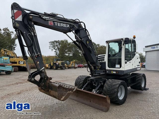 Terex TW 110, Schild, Pratzen, S.W.S, Knickausleger - Wheel excavator: picture 1 Terex TW 110, Schild, Pratzen, S.W.S, Knickausleger - Wheel excavator: picture 1