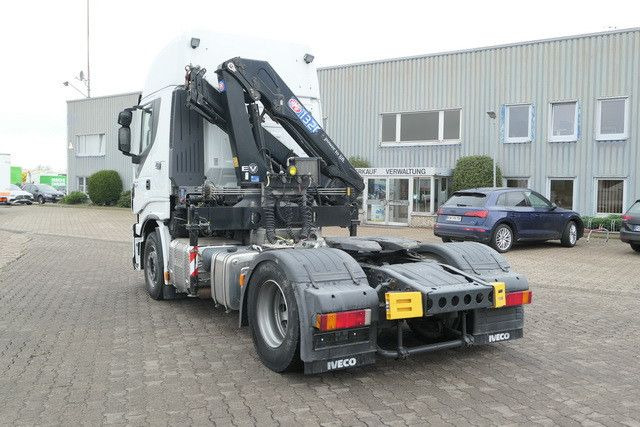 Iveco 460 Stralis 4x2, Kran HMF 1320K3, Hydr., Klima - Tractor unit: picture 5 Iveco 460 Stralis 4x2, Kran HMF 1320K3, Hydr., Klima - Tractor unit: picture 5