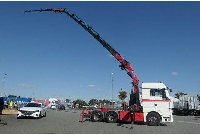 MAN 28.500 TGX 6X2-2 BLS, Kran HMF 5020-K6, Funk,23m - Tractor unit: picture 2 MAN 28.500 TGX 6X2-2 BLS, Kran HMF 5020-K6, Funk,23m - Tractor unit: picture 2