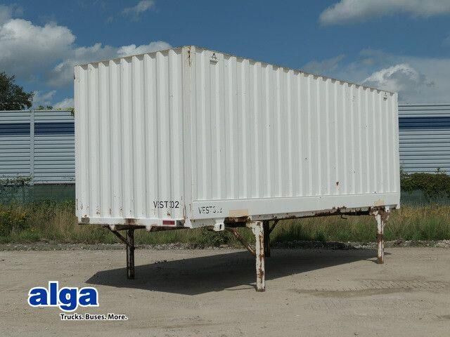 Wechselkoffer, BDF, Schlüssellochblech, Türen - Cab chassis truck: picture 1 Wechselkoffer, BDF, Schlüssellochblech, Türen - Cab chassis truck: picture 1