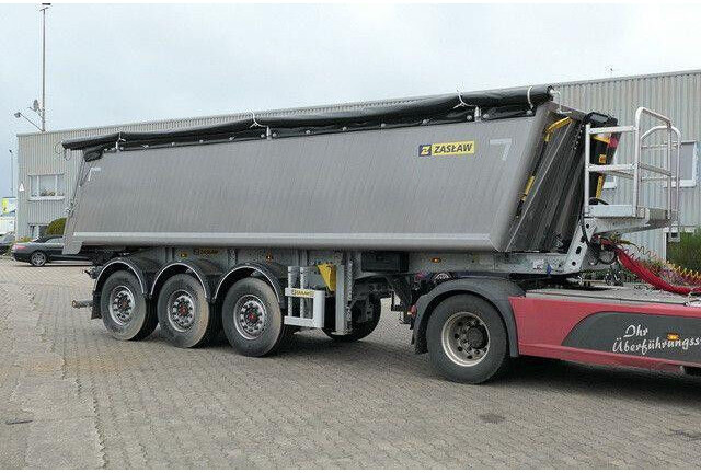 New Tipper semi-trailer ZASŁAW D-653A, Alu, 28m³, SAF, Luft-Lift, Verzinkt: picture 8