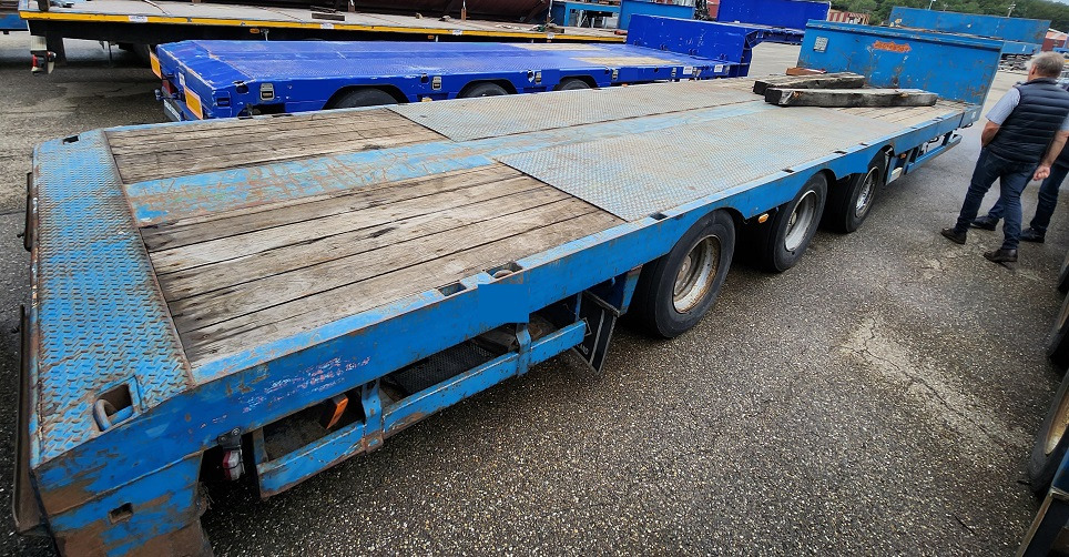 NOOTEBOOM Semi remorque extensible - Low loader semi-trailer: picture 2 NOOTEBOOM Semi remorque extensible - Low loader semi-trailer: picture 2