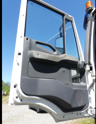 Hook lift truck Camion porte container + container 11 m³ Iveco Trakker 380: picture 9