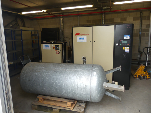 Compresseur rotatifs Ingersoll-Rand Nirvana N75, Assécheur Ingersoll-Rand D780IN-A, Cuve, Compresseur d'air Atlas Copco GA37VSD - Air compressor: picture 1 Compresseur rotatifs Ingersoll-Rand Nirvana N75, Assécheur Ingersoll-Rand D780IN-A, Cuve, Compresseur d'air Atlas Copco GA37VSD - Air compressor: picture 1