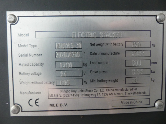 Gerbeur LM Electric stacker - Stacker: picture 4 Gerbeur LM Electric stacker - Stacker: picture 4