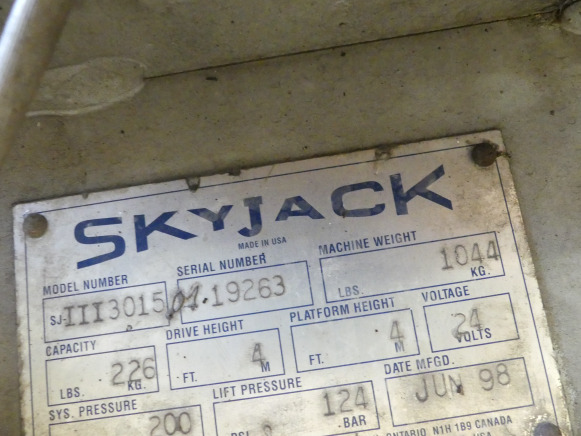 Nacelle ciseaux électrique Skyjack III 3015 - Scissor lift: picture 4 Nacelle ciseaux électrique Skyjack III 3015 - Scissor lift: picture 4