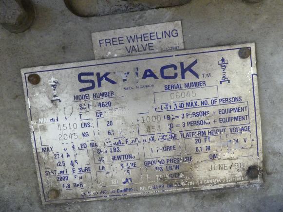Nacelle ciseaux électrique Skyjack SJI 4620 - Scissor lift: picture 2 Nacelle ciseaux électrique Skyjack SJI 4620 - Scissor lift: picture 2