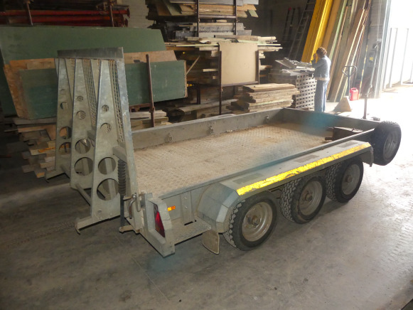 Remorque porte engin triple essieu Nugent Trailers PT126TRI - Plant trailer: picture 3 Remorque porte engin triple essieu Nugent Trailers PT126TRI - Plant trailer: picture 3
