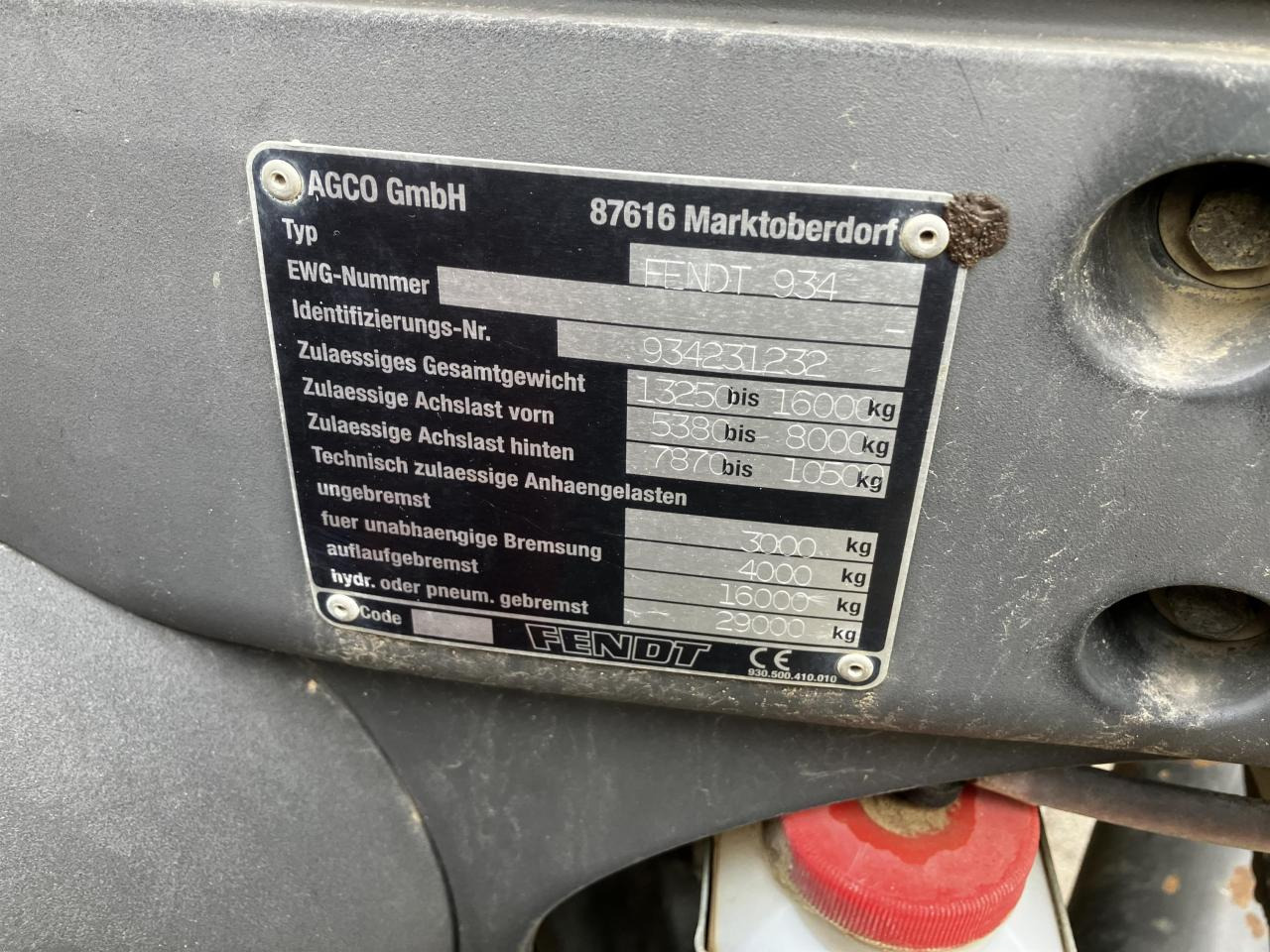 Farm tractor Fendt 936 Vario: picture 11