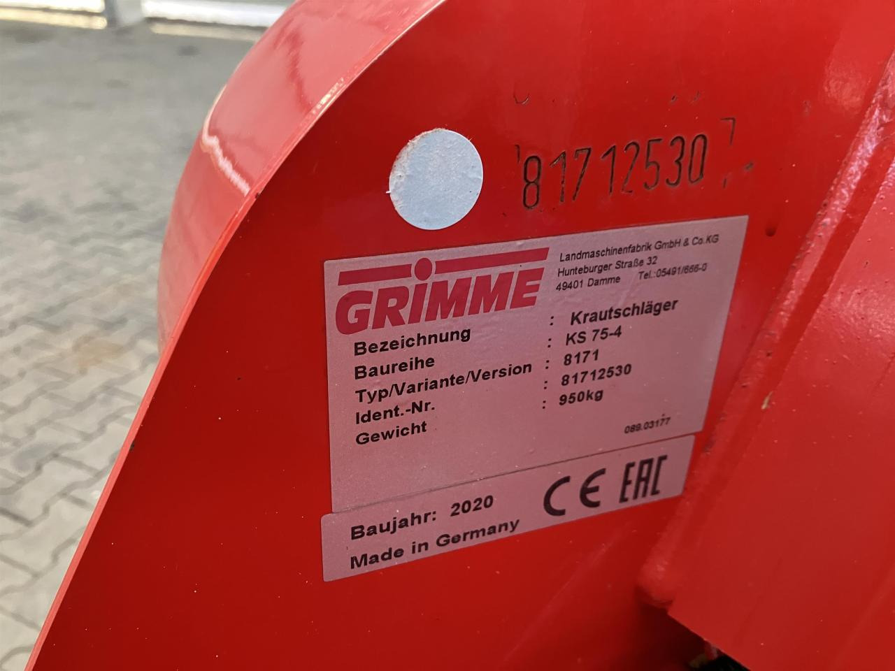 Grimme KS 75-4 - Potato harvester: picture 5 Grimme KS 75-4 - Potato harvester: picture 5