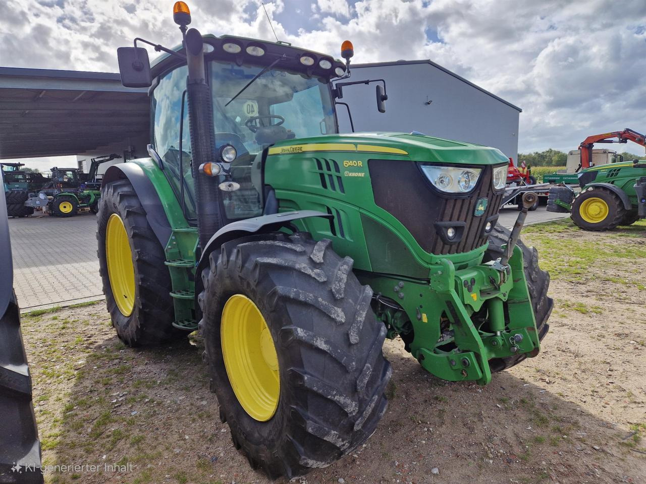 John Deere 6140R - Farm tractor: picture 2 John Deere 6140R - Farm tractor: picture 2