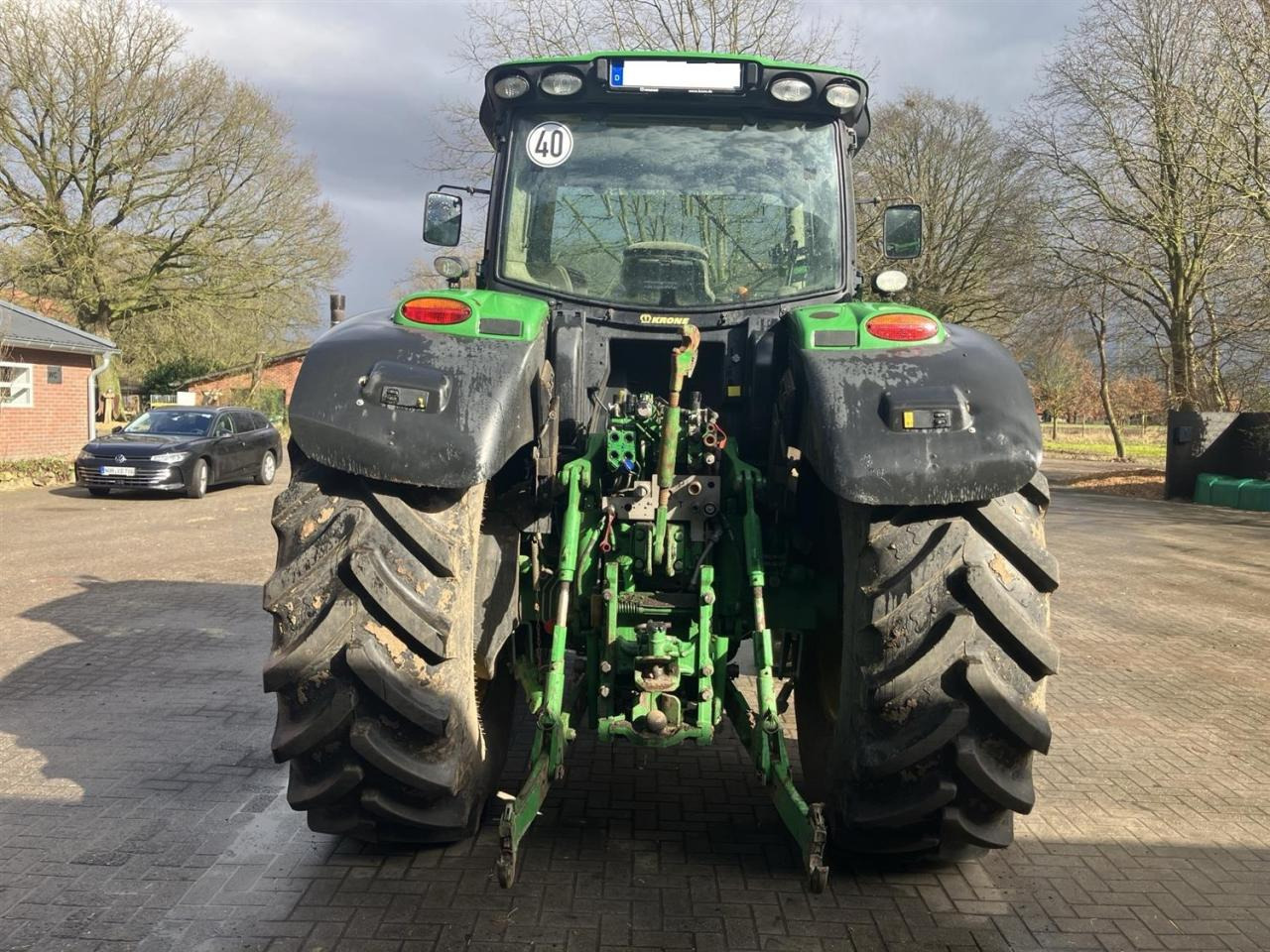 Farm tractor John Deere 6170R: picture 8