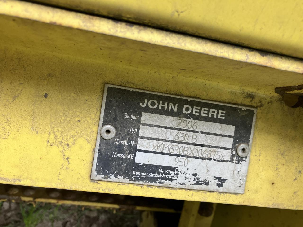 John Deere 7380 - Forage harvester: picture 5 John Deere 7380 - Forage harvester: picture 5