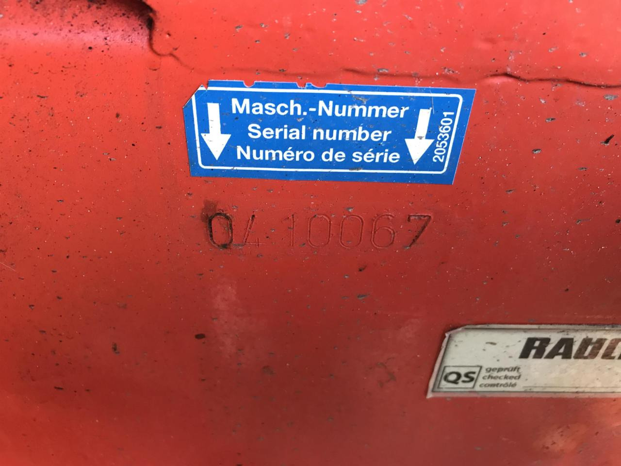 Fertilizer spreader Rauch AGT 6036: picture 10