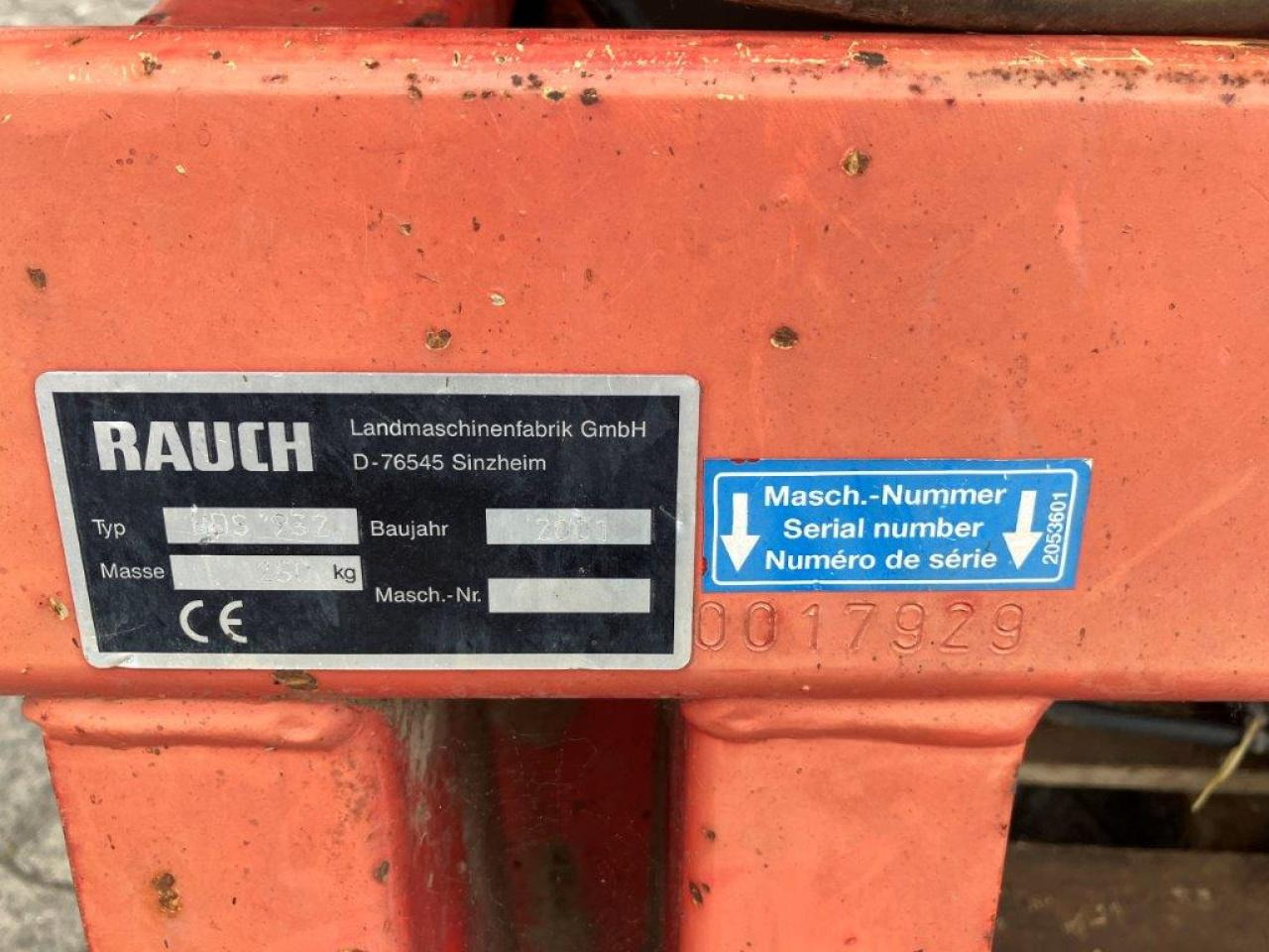 Fertilizer spreader Rauch MDS 932: picture 7
