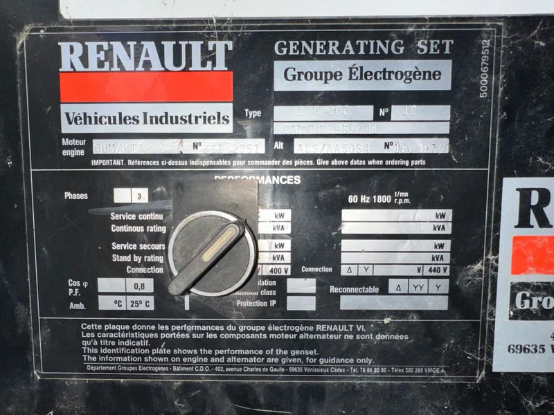 Generator set Cummins KTA 38 G5 Leroy Somer 1000 kVA Silent generatorset in container: picture 12