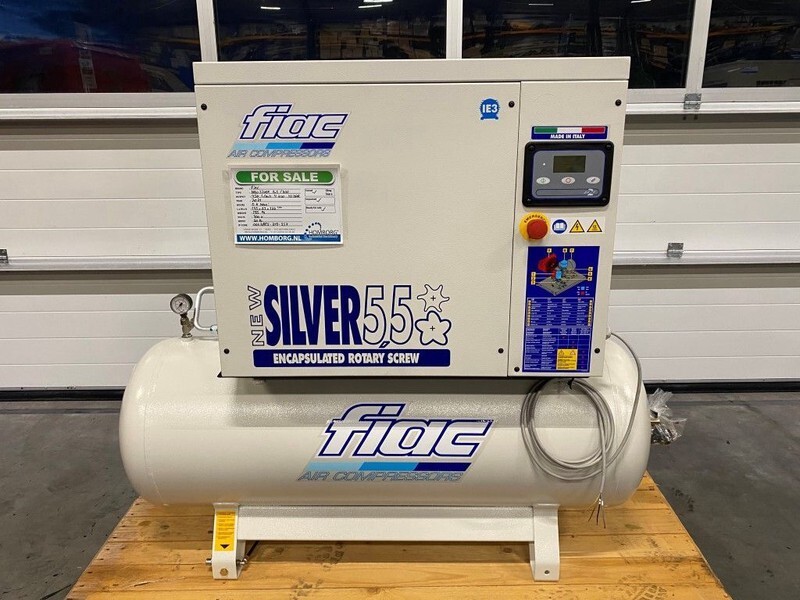 Fiac NewSilver 5.5 / 200 Silent 4 kW 450 L / min 10 Bar Elektrische Schroefcompressor met ketel - Air compressor: picture 2 Fiac NewSilver 5.5 / 200 Silent 4 kW 450 L / min 10 Bar Elektrische Schroefcompressor met ketel - Air compressor: picture 2