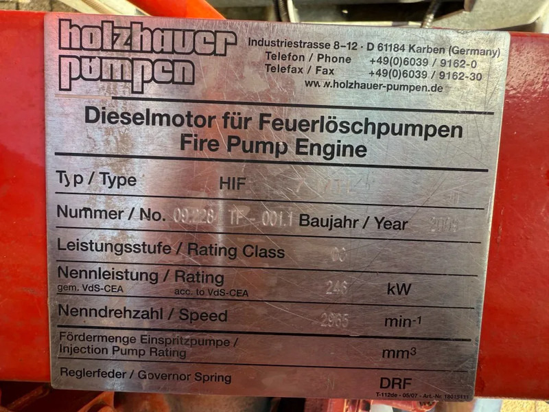 Iveco Iveco FPT NEF 67 KSB Diesel met Waterpomp 476 m3 / h 12 Bar - Water pump: picture 3 Iveco Iveco FPT NEF 67 KSB Diesel met Waterpomp 476 m3 / h 12 Bar - Water pump: picture 3