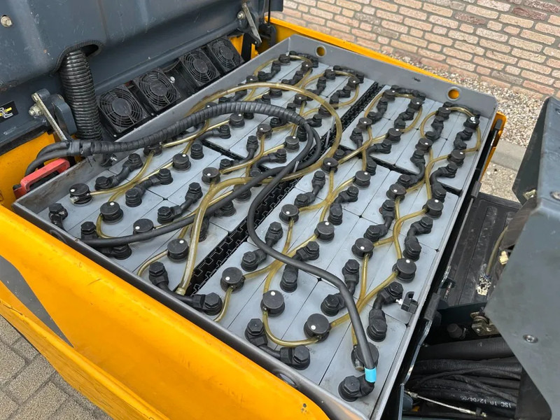 Electric forklift Jungheinrich EFG 425 k-470DZ/SP 2.5 ton Triplex Freelift Sideshift Elektra Heftruck Accu 2016: picture 14