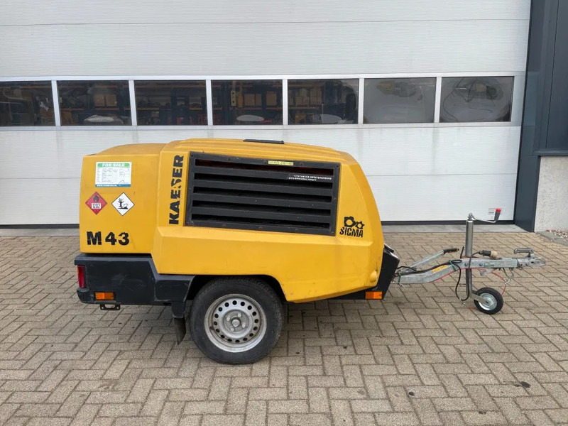 Kaeser M43 Kubota 4,3 m3 / min 7 Bar 30 kW Mobielel Compressor - Air compressor: picture 1 Kaeser M43 Kubota 4,3 m3 / min 7 Bar 30 kW Mobielel Compressor - Air compressor: picture 1
