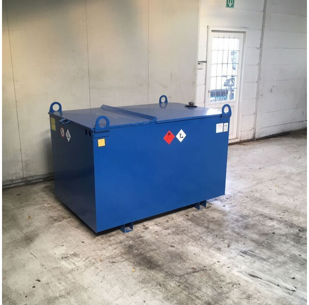 Kiwa IBC Elzinga Machinefabriek 1000 liter IBC Dieseltank met handpomp - Storage tank: picture 4 Kiwa IBC Elzinga Machinefabriek 1000 liter IBC Dieseltank met handpomp - Storage tank: picture 4