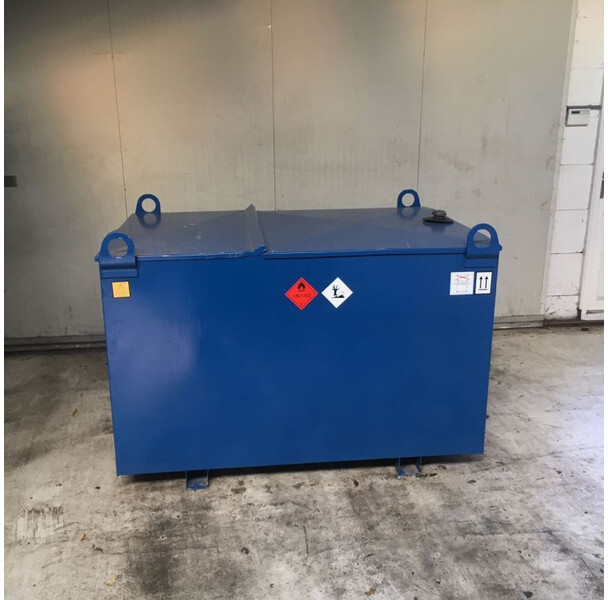 Kiwa IBC Elzinga Machinefabriek 1000 liter IBC Dieseltank met handpomp - Storage tank: picture 5 Kiwa IBC Elzinga Machinefabriek 1000 liter IBC Dieseltank met handpomp - Storage tank: picture 5