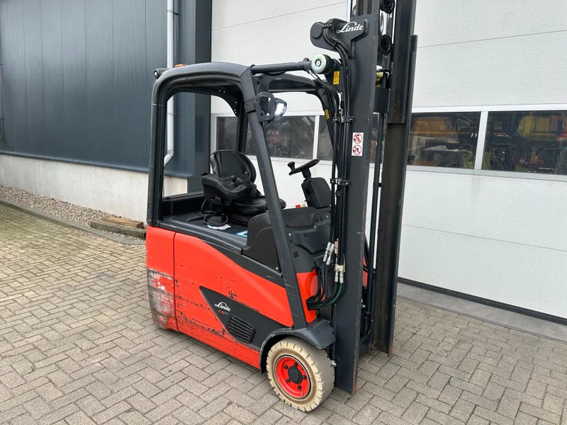 Linde E16H-02 1.6 ton Triplex Freelift Sideshift Elektra Heftruck 2016 - Electric forklift: picture 2 Linde E16H-02 1.6 ton Triplex Freelift Sideshift Elektra Heftruck 2016 - Electric forklift: picture 2