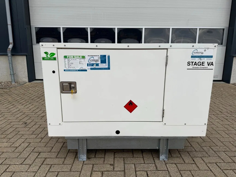 Perkins 403A-15 Mecc Alte Spa 17 kVA Silent generatorset as New ! 250 hours ! - Generator set: picture 1 Perkins 403A-15 Mecc Alte Spa 17 kVA Silent generatorset as New ! 250 hours ! - Generator set: picture 1