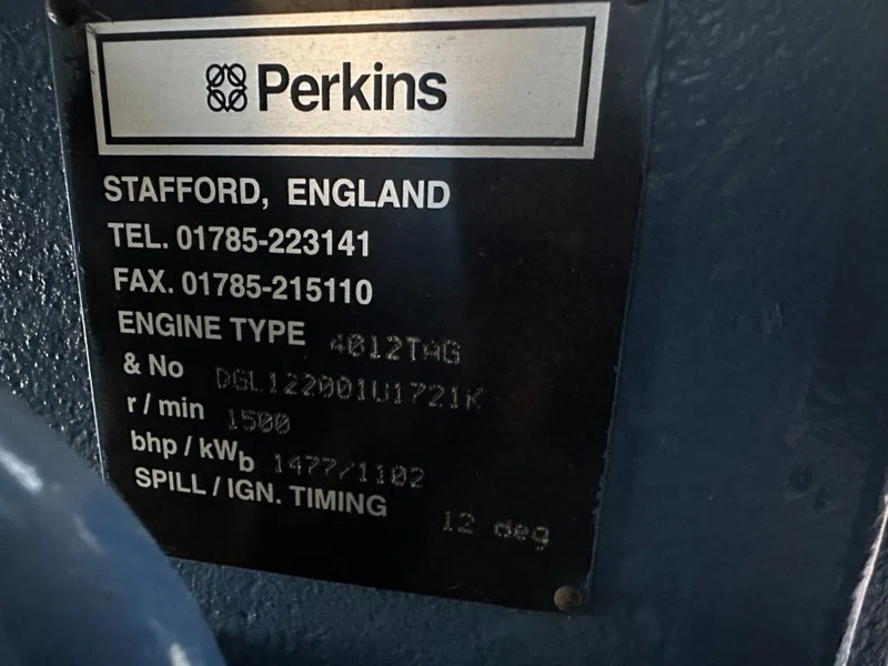 SDMO Perkins Leroy Somer 1460 kVA Silent generatorset Powerplant in 40 ft container - Generator set: picture 5 SDMO Perkins Leroy Somer 1460 kVA Silent generatorset Powerplant in 40 ft container - Generator set: picture 5