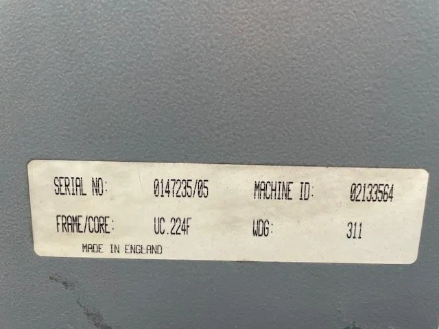 Stamford 70 kVA generatordeel UCI224F1 - Generator set: picture 5 Stamford 70 kVA generatordeel UCI224F1 - Generator set: picture 5