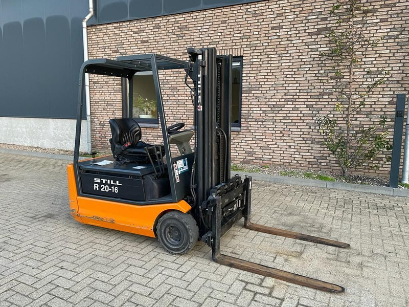 Still R20-16 Elektra 1.6 ton Triplex Freelift Sideshift Heftruck - Electric forklift: picture 1 Still R20-16 Elektra 1.6 ton Triplex Freelift Sideshift Heftruck - Electric forklift: picture 1