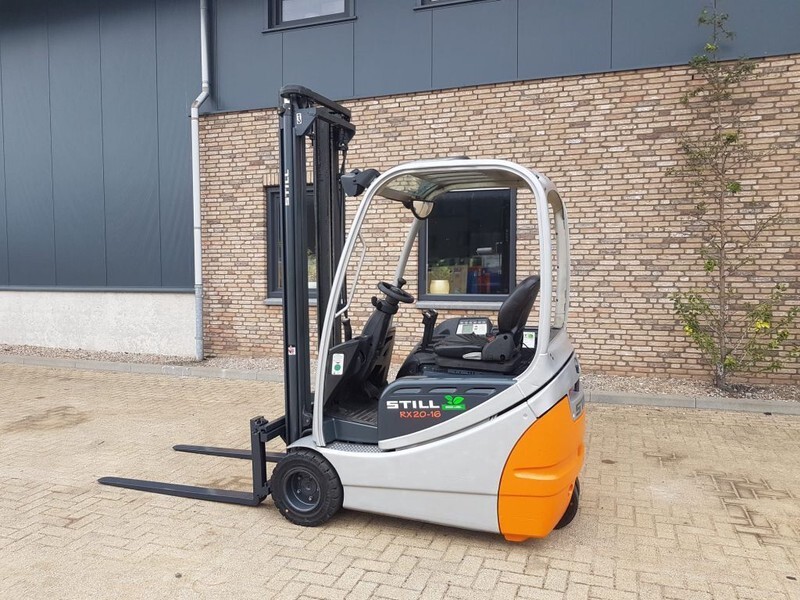 Still RX 20 - 16 1.6 ton Duplex Sideshift Elektra Heftruck - Electric forklift: picture 5 Still RX 20 - 16 1.6 ton Duplex Sideshift Elektra Heftruck - Electric forklift: picture 5