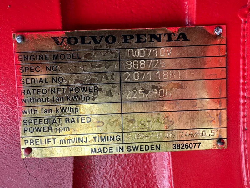 Volvo Penta TWD 710 V Armstrong 454 m3 / h 11 Bar Diesel Waterpomp as New ! - Water pump: picture 3 Volvo Penta TWD 710 V Armstrong 454 m3 / h 11 Bar Diesel Waterpomp as New ! - Water pump: picture 3