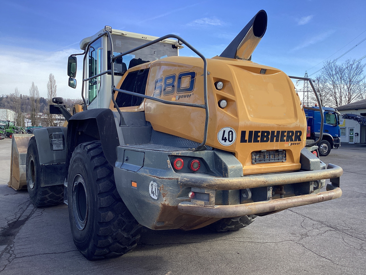Liebherr L580 XPower IV - Wheel loader: picture 4 Liebherr L580 XPower IV - Wheel loader: picture 4