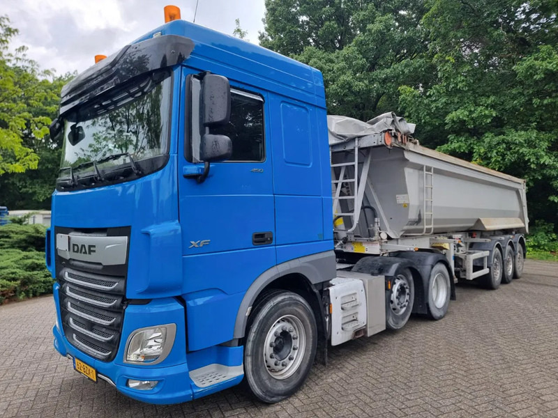 DAF XF 450 LOW KM!! DAF XF450 + STAS S300CX KIPPER - Tractor unit: picture 1 DAF XF 450 LOW KM!! DAF XF450 + STAS S300CX KIPPER - Tractor unit: picture 1