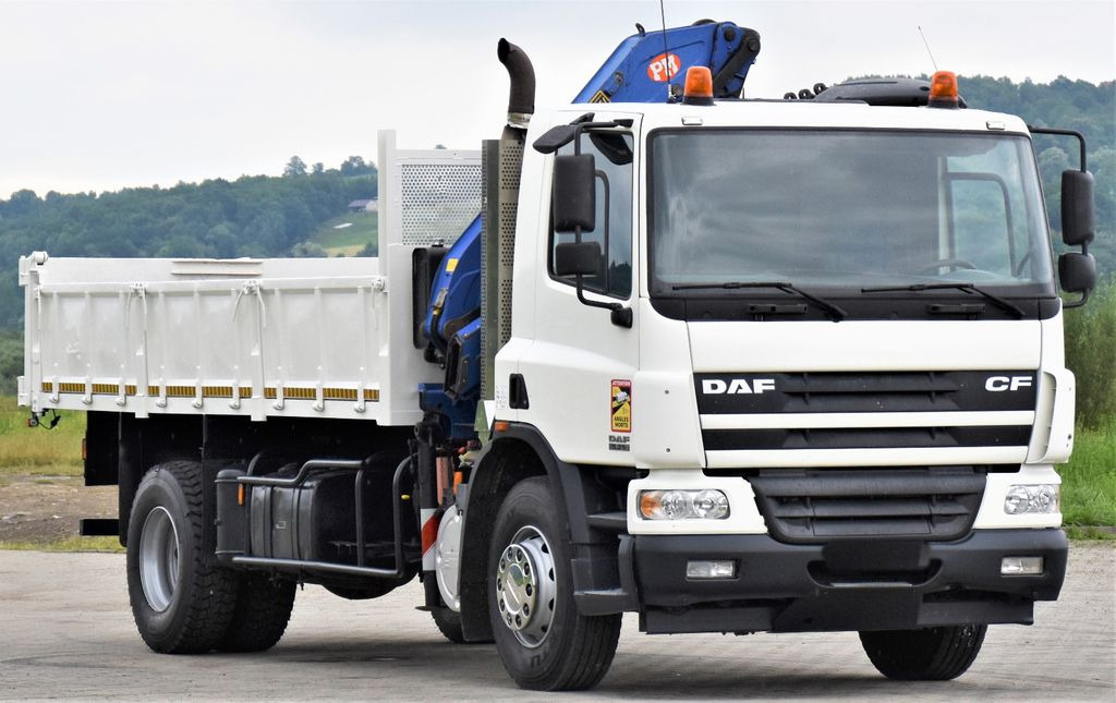 DAF CF 75.310 *Kipper 5,10 m + KRAN *TOPZUSTAND - Tipper, Crane truck: picture 4 DAF CF 75.310 *Kipper 5,10 m + KRAN *TOPZUSTAND - Tipper, Crane truck: picture 4