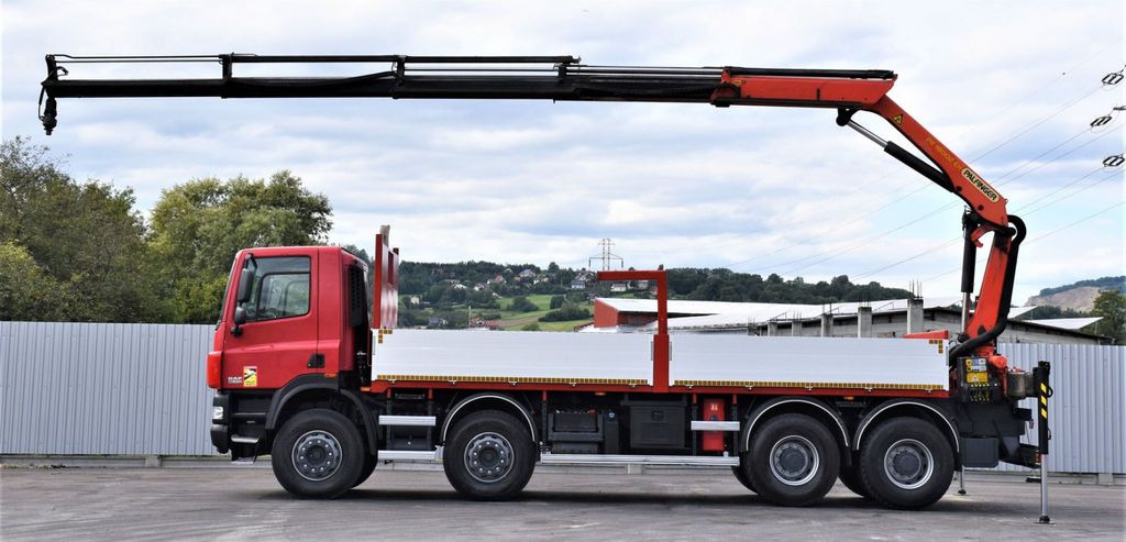 DAF CF 85.410 Pritsche 6,80m + KRAN / FUNK/8x4 - Crane truck: picture 5 DAF CF 85.410 Pritsche 6,80m + KRAN / FUNK/8x4 - Crane truck: picture 5